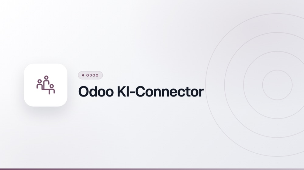 [GW-ODOO-MCP-M] Odoo KI-Connector [m]