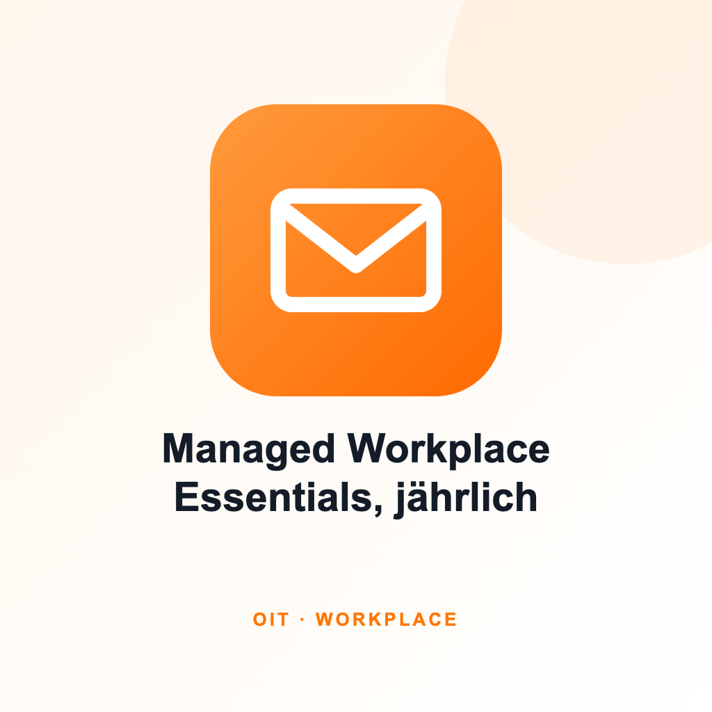 [MW-ESS-J] Managed Workplace Essentials [j]