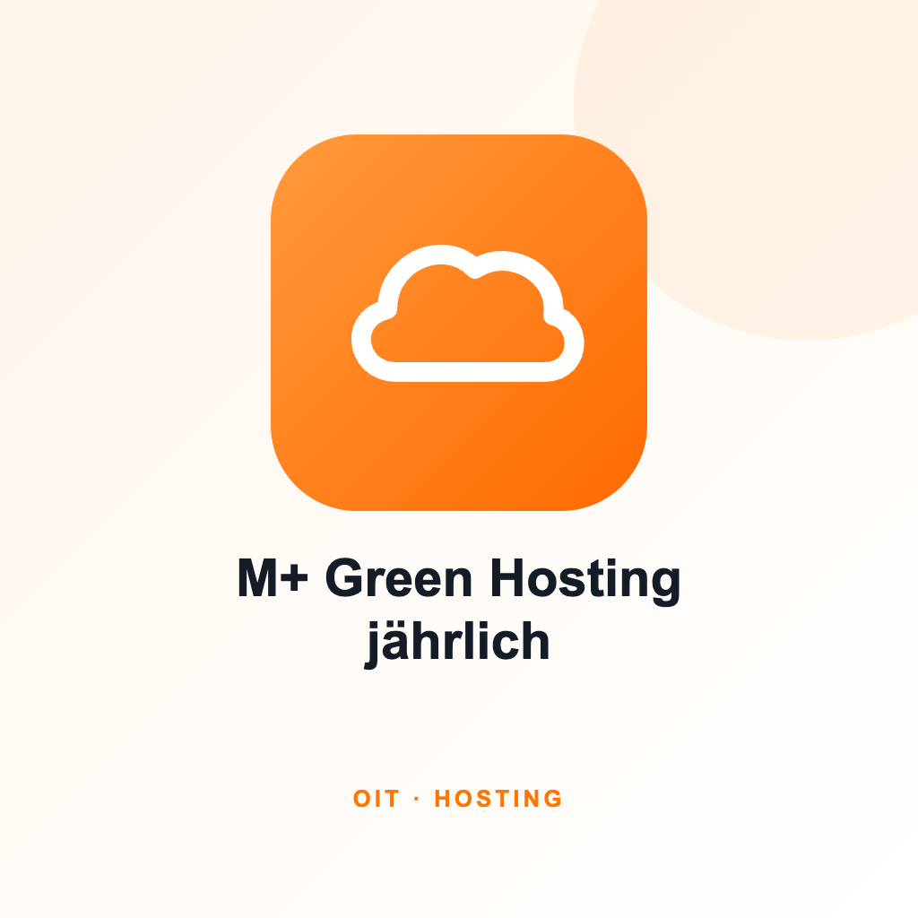 M+ Green - Hosting [j]