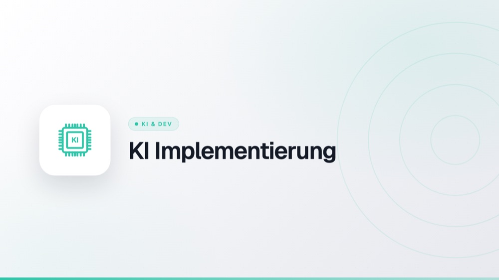 KI Implementierung