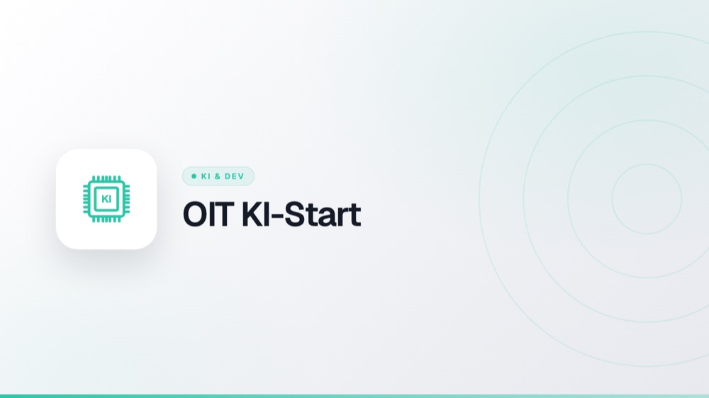 [AI-KOMPLETT] OIT KI-Start