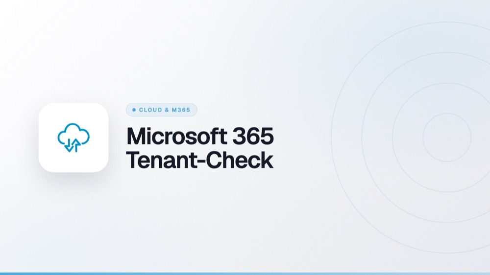 Microsoft 365 Tenant-Check